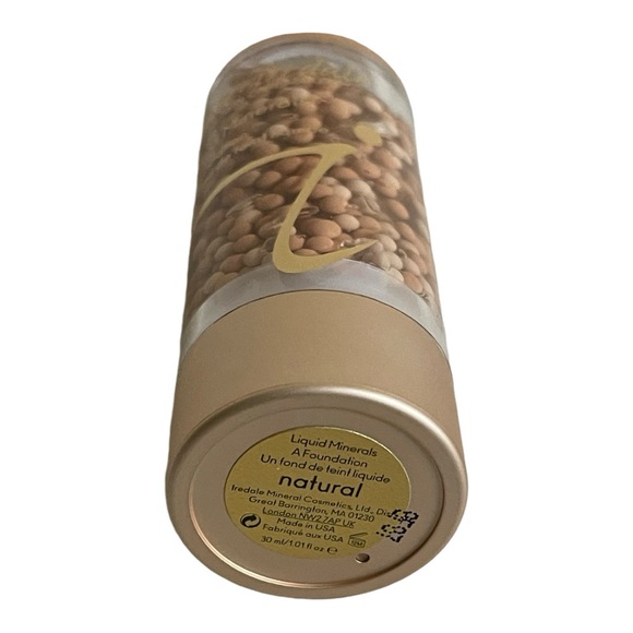 Jane Iredale Liquid Minerals A Foundation Natural 1.01 fl oz New - Picture 6 of 7